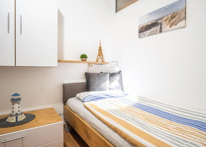 Moderne Strandnahe Inkl Pool, Sauna, Whirlpool & Strandkorb - 235 Apartamento Cuxhaven